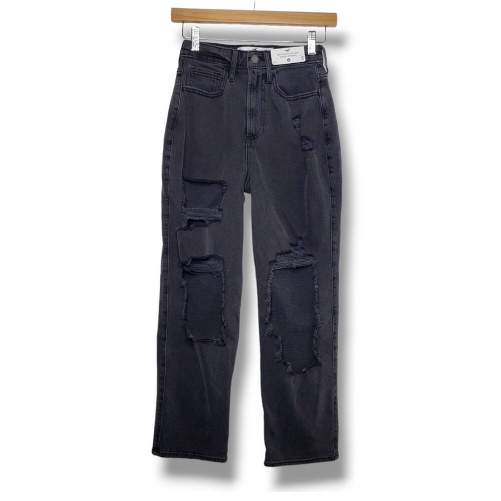 Hollister Curvy Ultra High Rise Vintage Straight Jeans